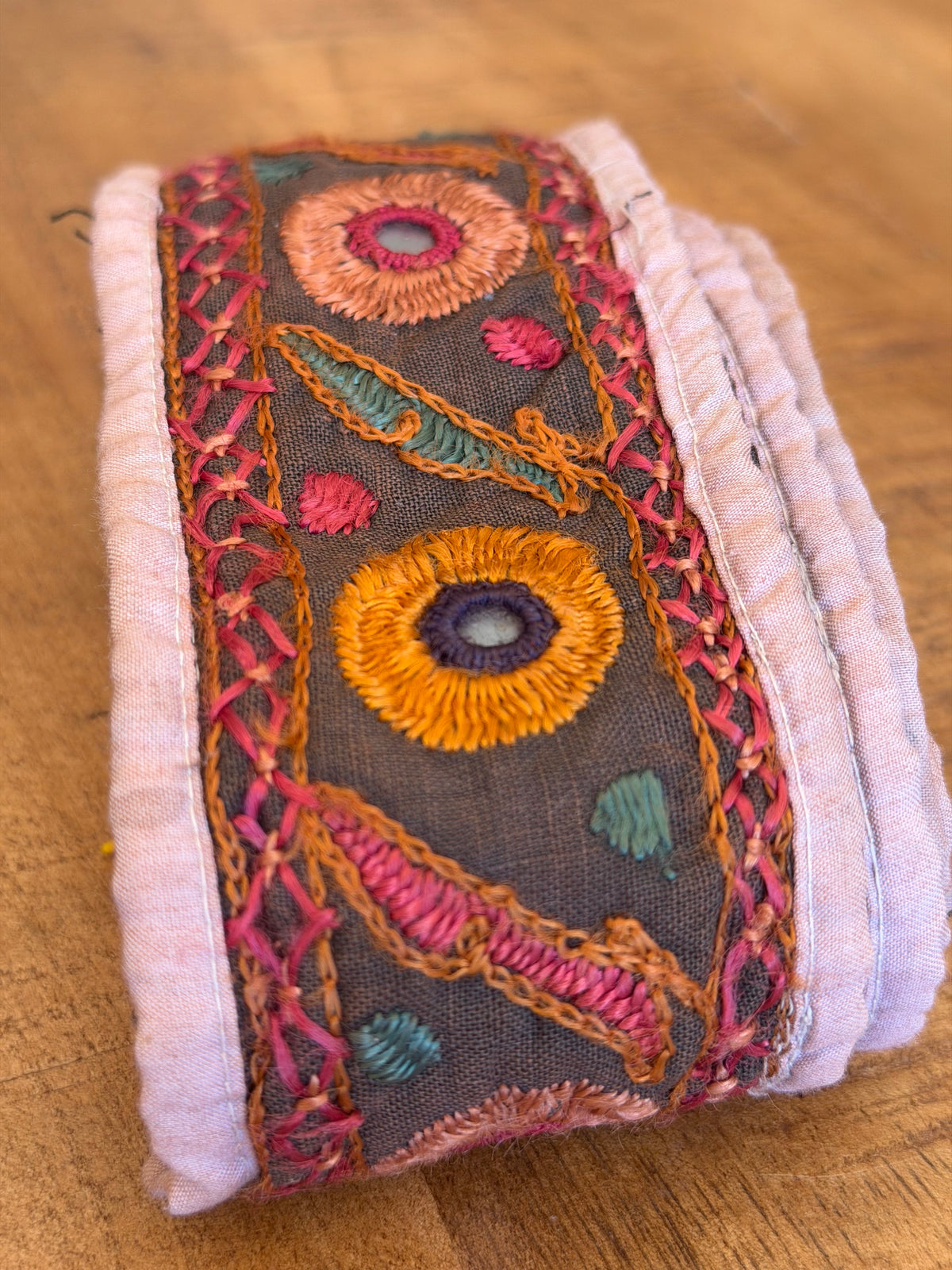 Vintage Trim From Gujarat – Autumn Tones