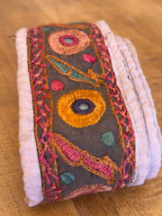 Vintage Trim From Gujarat – Autumn Tones