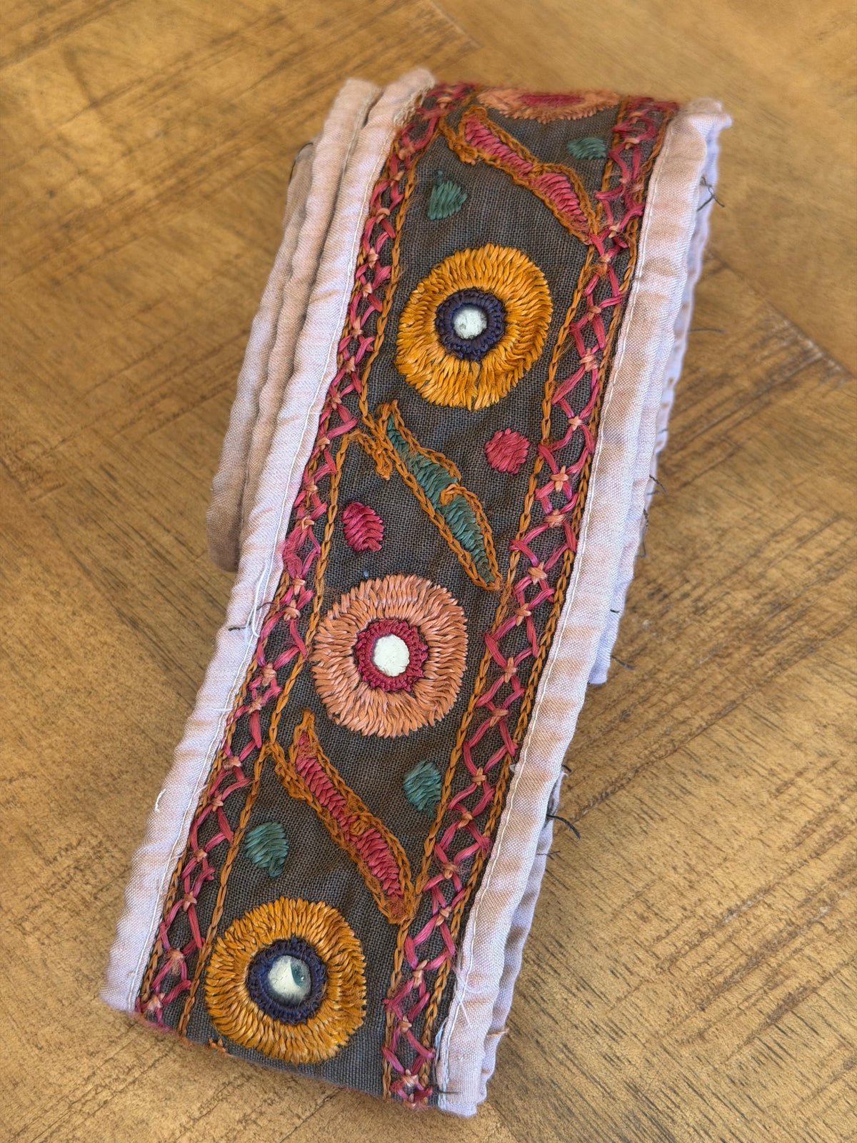 Vintage Trim From Gujarat – Autumn Tones