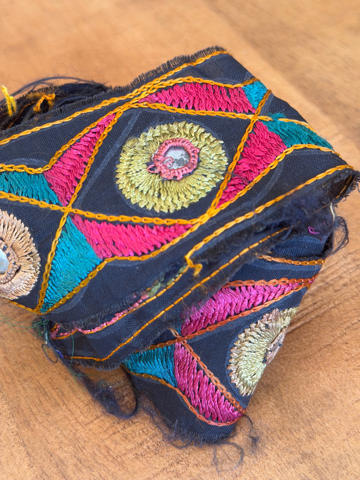 Vintage Trim From Gujarat – Multicolour