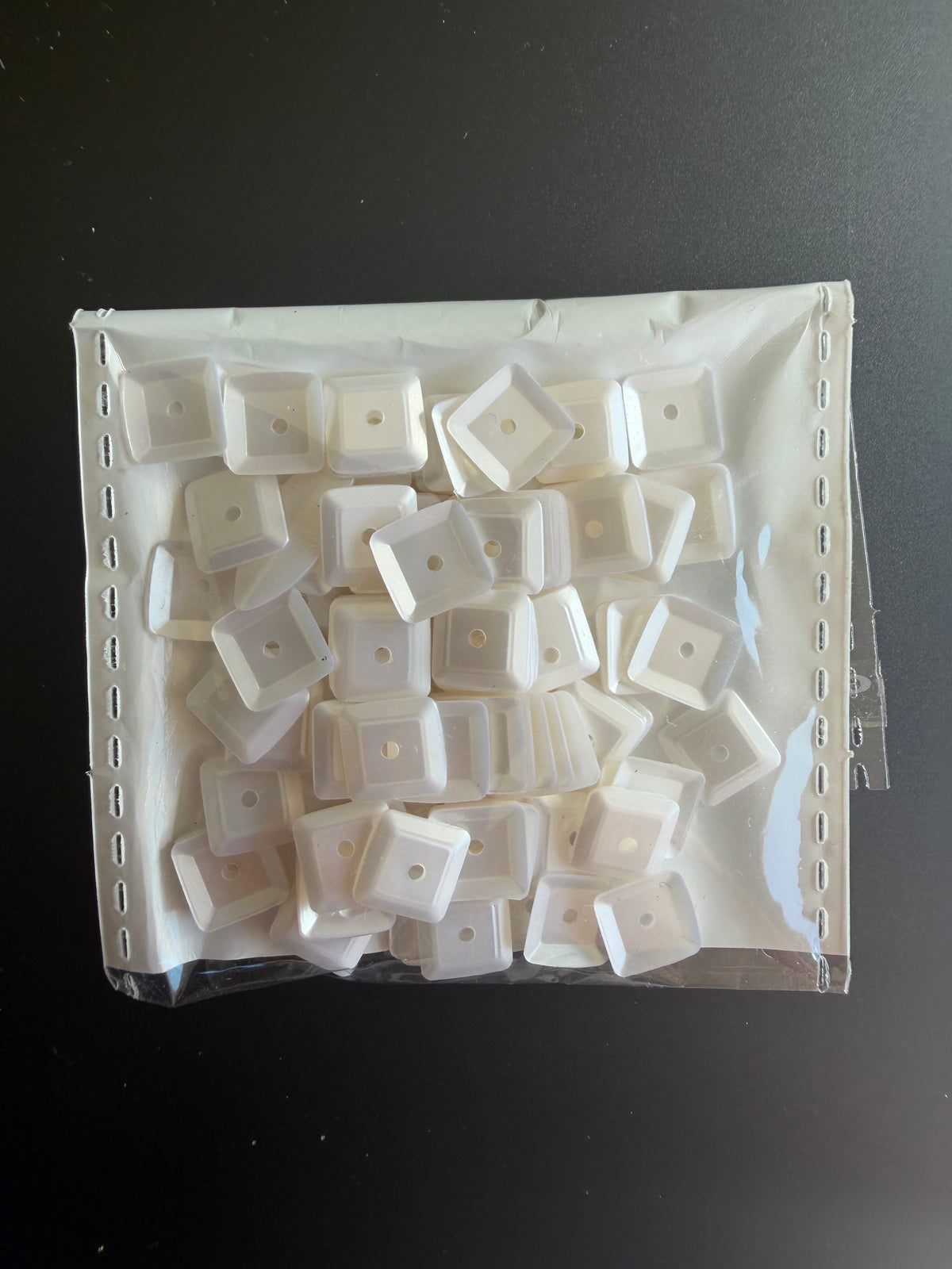 White Sequins – Squares